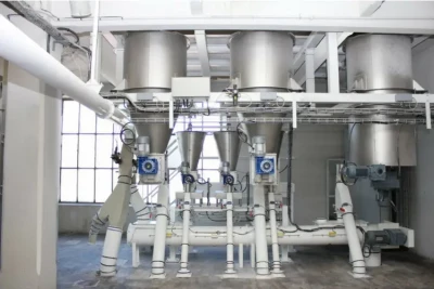 Continuous Mixer for Flour Correction