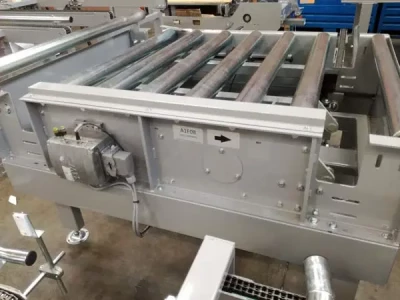 Diverters for loaded and empty pallets