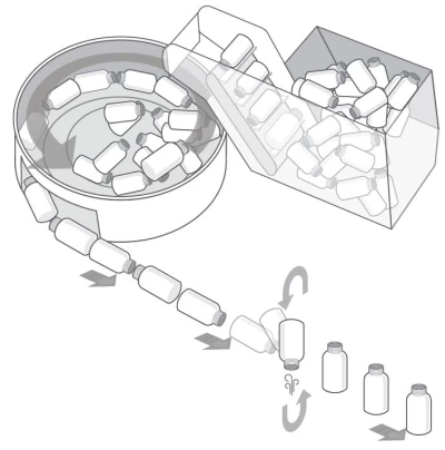 UA200 Bottle Unscrambler and Air Cleaner